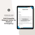 Sample EAD Expedite Request Letter for Medical Emergency
