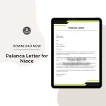 Sample Palanca Letter for Niece